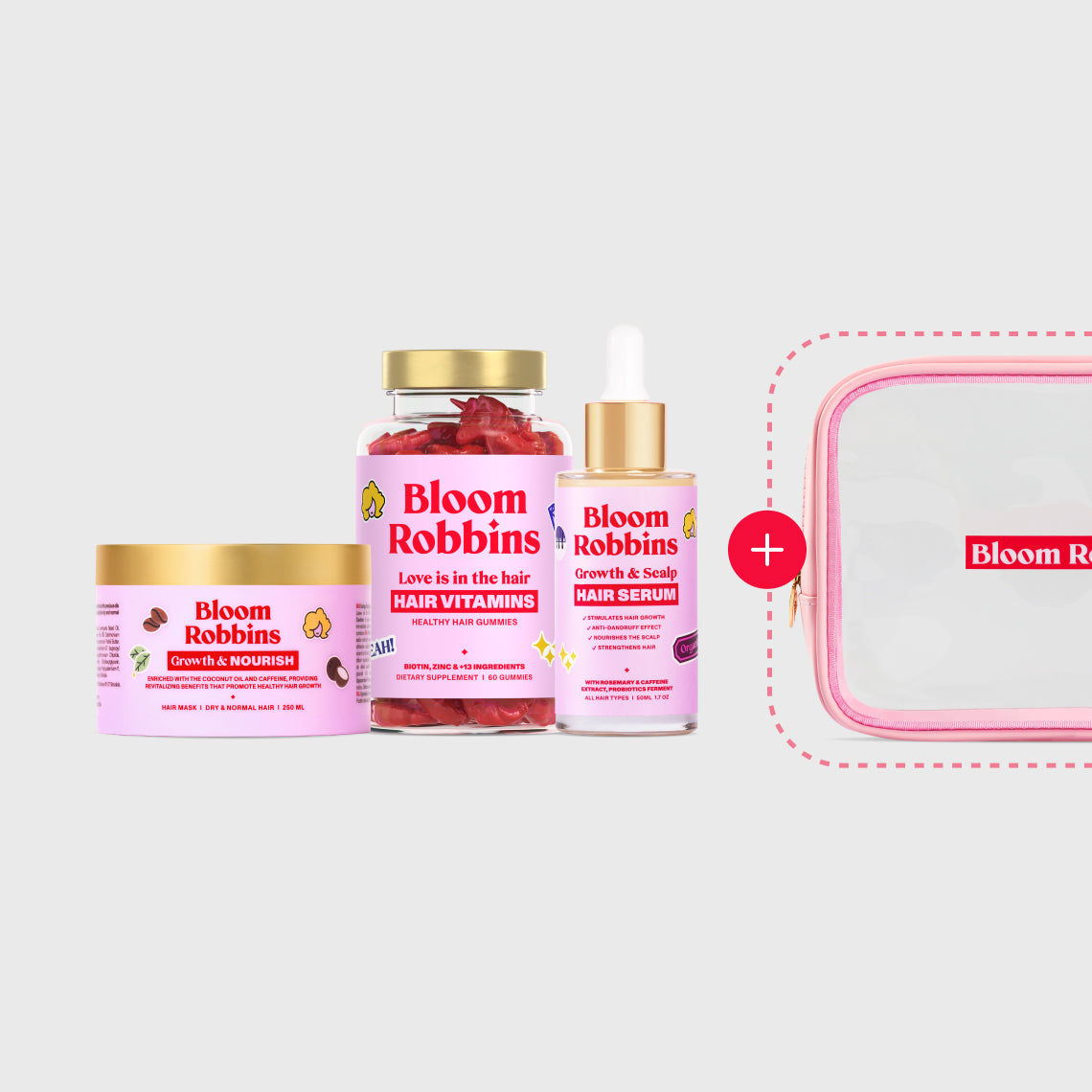 Trio for deep hair regeneration