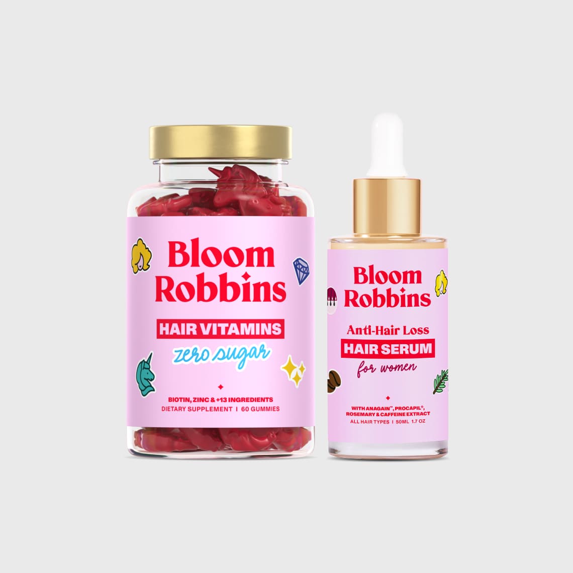 Hair Growth Duo with Sugar-Free Limited Edition